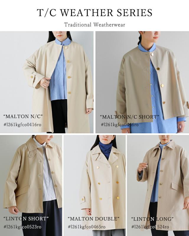 Traditional Weatherwear トラディショナルウェザーウェア TCウェザー ロッキー 撥水 コットンライク リントン ロング コート “LINTON LONG” l261kgfco0524ro レディース 2026ss新作 春夏 アウター クーポン対象_14