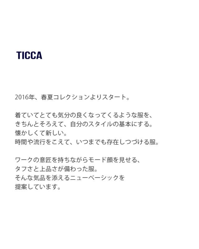 TICCA ティッカ リトルフラワー/ペイズリー プリント/キュプラローズ刺繍 パンツ tbfs-082-092-103 レディース 2026ss新作 春夏 クーポン対象_4