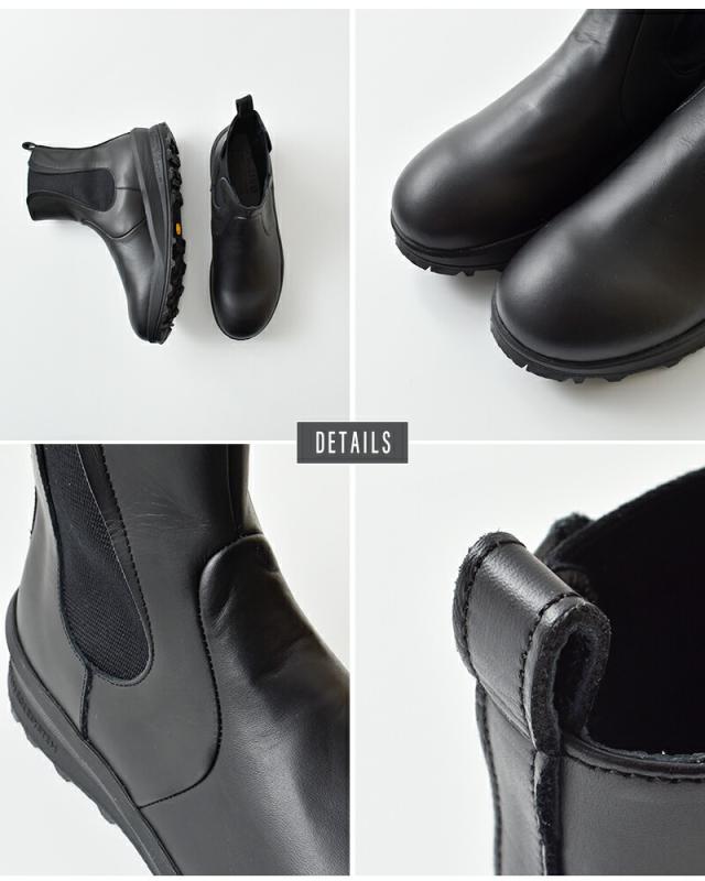 TRAVEL SHOES by chausser トラベルシューズバイショセ  レザー サイドゴア ブーツ tra-030-kr レディース_10