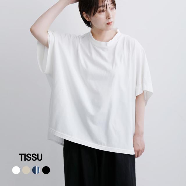tissu ティシュ 接触冷感 マルチエフェクトコンボ ドルマン Tシャツ ts252ct076 レディース 春夏