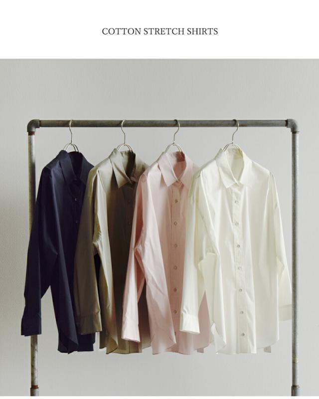 DONEEYU ドニーユ コットン ストレッチ シャツ u-2240-fn 2025aw新作