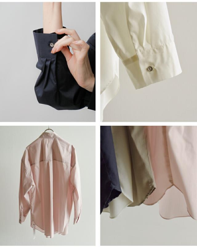 DONEEYU ドニーユ コットン ストレッチ シャツ u-2240-fn 2025aw新作