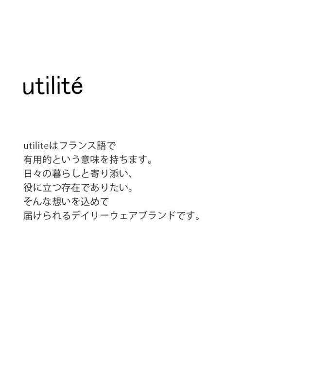 utilite ユティリテ ビスコースコットン ギャザー ブラウス ut507ss44 レディース 2026ss新作 春夏 クーポン対象