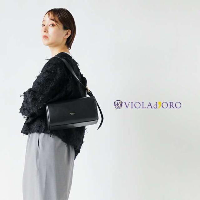 ヴィオラドーロ ショルダーバッグ VIOLAd’ORO  イタリアンスプリット レザー ショルダーバッグ “VOGUE” v-1567  クーポン対象