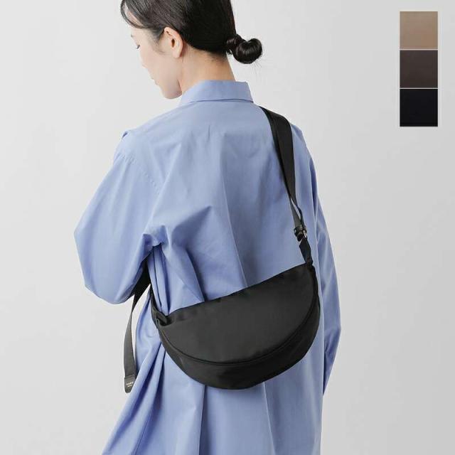 ヴィオラドーロ ウエストポーチ VIOLAd’ORO  レザーハンドル ナイロン ボディバッグ “BIANCA” v-2247  クーポン対象