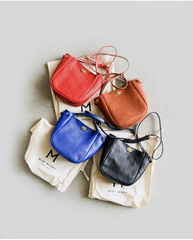 Mimi ミミ レザー ショルダー バッグ “Val” valレディース 2025aw新作 クーポン対象