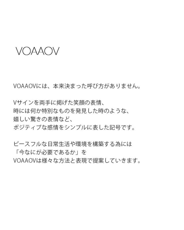 VOAAOV ヴォアーブ コットンナイロン ショルダーバッグ vodhb ユニセックス 2026ss新作 春夏 クーポン対象