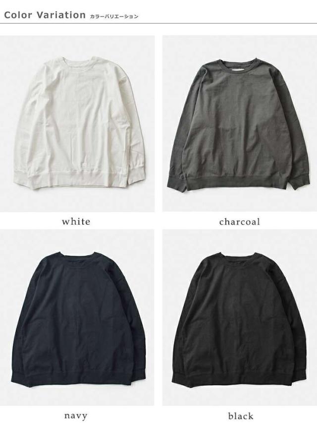 ヴォアーブ Tシャツ VOAAOV ヘビージャージー ガーメントダイ クルー