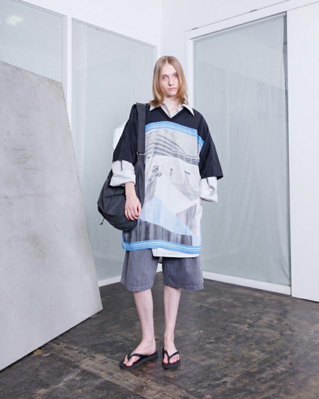VOAAOV ヴォアーブ コットンナイロン ショルダーバッグ vodhb ユニセックス 2026ss新作 春夏 クーポン対象