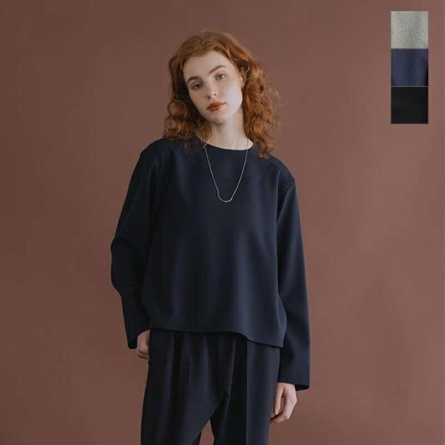 50%OFF ホワイト Tシャツ whyto ヘム タック トップス “hem tuck tops” wht24fbl4051-tr レディース クーポン対象