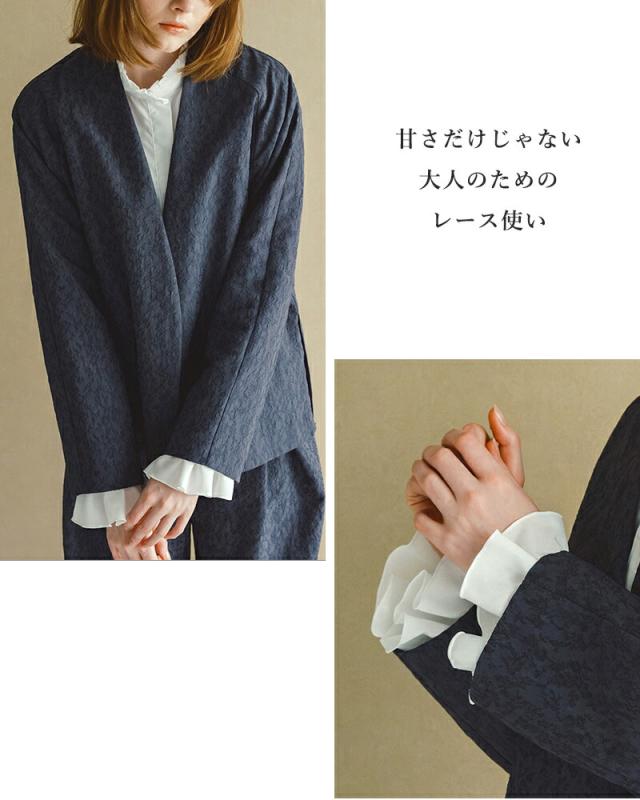 whyto ホワイト スタンドフリルカラー ブラウス “stand frill collar blouse” wht26hbl4090 レディース 2026ss新作 春夏 クーポン対象