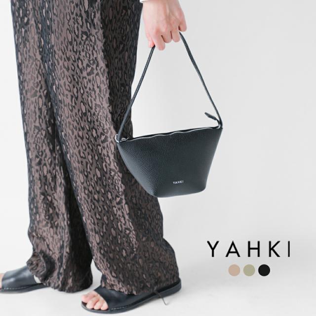 YAHKI ヤーキ シュリンク ダブルフェイスレザー ショルダーバッグ yh-774 レディース  春夏