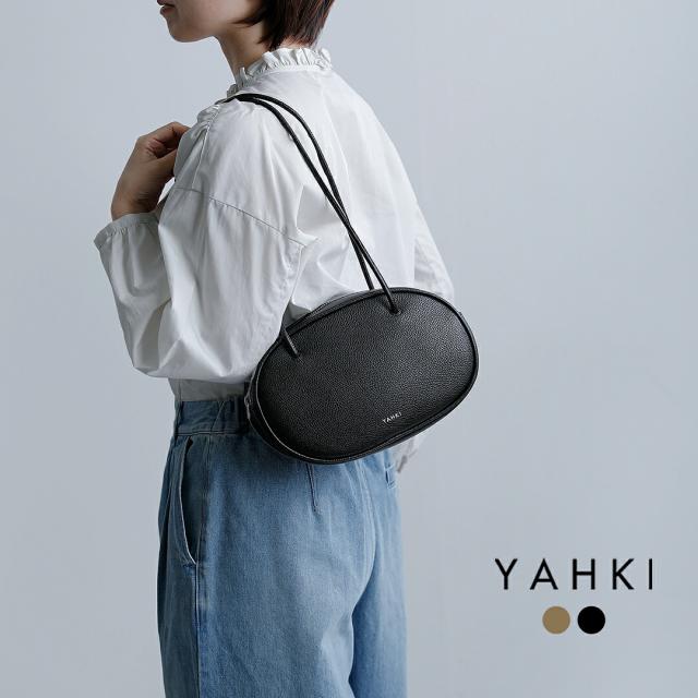 YAHKI ヤーキ シュリンク ダブルフェイスレザー ショルダーバッグ yh-791 レディース 2026ss新作 春夏 クーポン対象