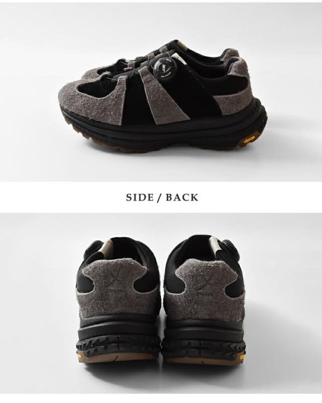 yuers ユアーズ  カウレザー フリーロック ビブラムソール モックシューズ “LOOMER” yu25c006 レディース 2025aw新作 クーポン対象