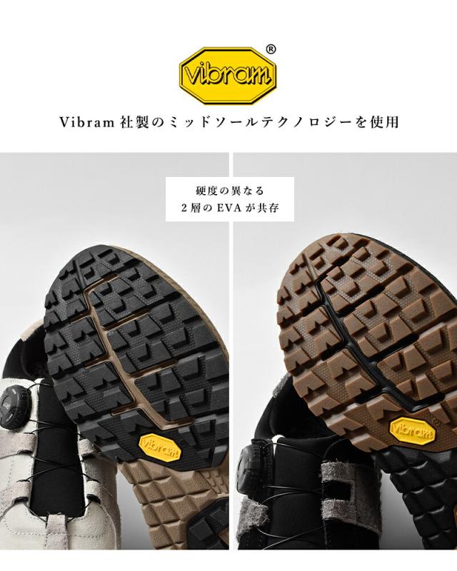 yuers ユアーズ  カウレザー フリーロック ビブラムソール モックシューズ “LOOMER” yu25c006 レディース 2025aw新作 クーポン対象