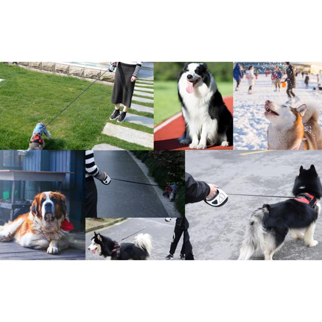 犬用リード 伸縮式 Ledライト付き 軽量 小型犬 中型犬 巻き取り 自動巻き 大型犬 滑り止め 猫 お出かけ 牽引テープ おしゃれの通販はau Pay マーケット Good Mark