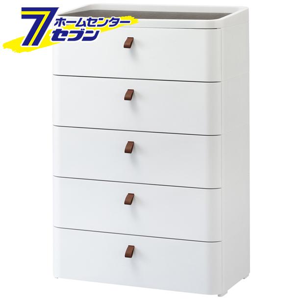 ロイヤルドロアー 725 アースホワイト RD-725WH/DBR [チェスト 5段