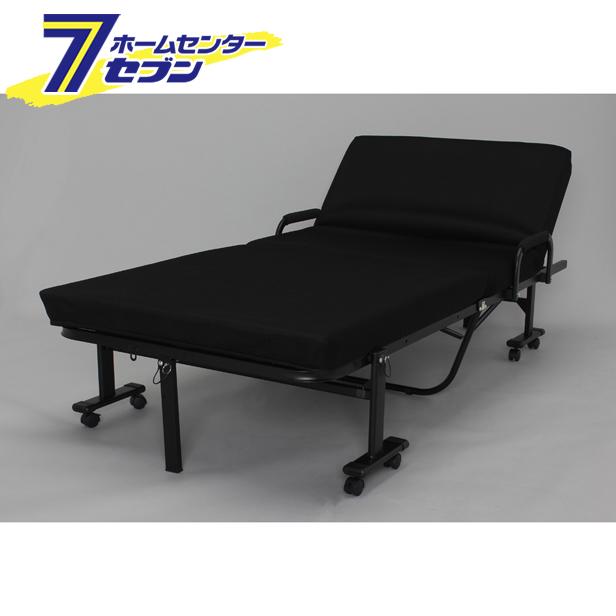 折りたたみ ベッド ブラック OTB-KRH シングルベッドアイリスオーヤマ