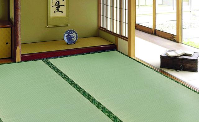 イ草上敷 伊勢4.5帖 江戸間/引目 約261×261cm 大島屋