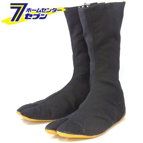 ファスナーたび 12枚 ブラック 26.0cm力王 [足袋 地下足袋 たび 地下たび 作業着 作業服 ワーク]