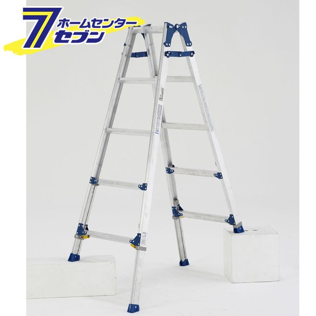 伸縮脚付はしご兼用脚立 PRE-150FX アルインコの通販は