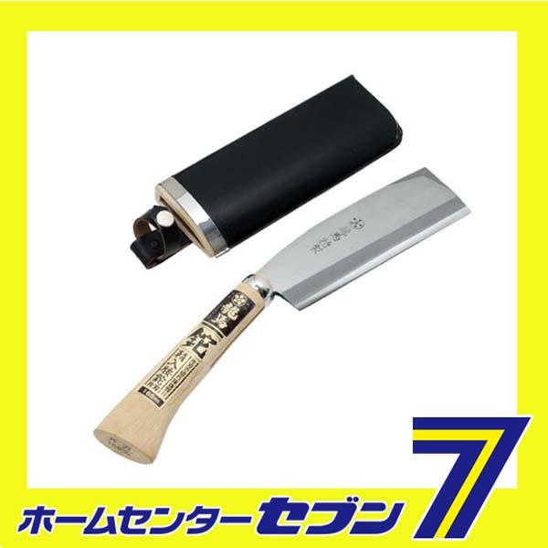 鞘入腰鉈 片刃 165mm [園芸道具 鉈 片刃 梅鉢龍馬 藤原産業]