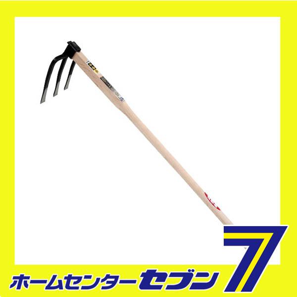 三本鍬 カントウカタ藤原産業 [園芸道具 鍬 備中鍬]
