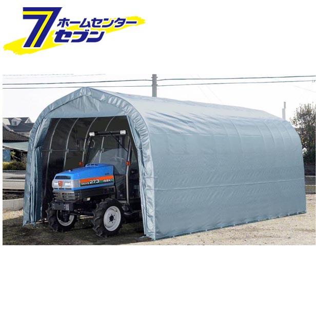 パイプ倉庫 一式 GR-192H 埋め込み式 前幕カーテン式 GR(グレー） GR192HTSOR 南栄工業 137,210円