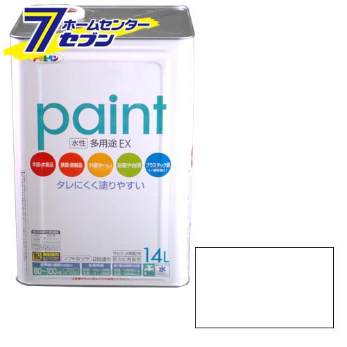 アサヒペン 水性多用途EX （14L） [アサヒペン 塗料 水性塗料 水性ペンキ 錆止め 塗料]の通販は 16,633円