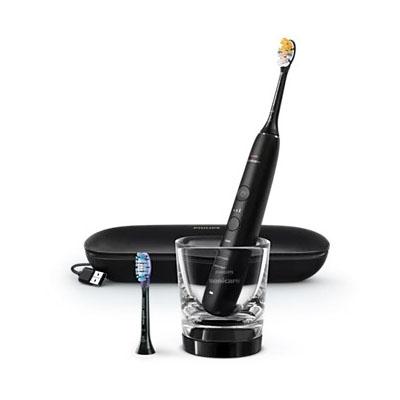 フィリップス 電動歯ブラシ ソニッケアー ダイヤモンドクリーン 9000 ブラック HX9911/99 [電子歯ブラシ 本体 音波歯ブラシ オーラルケア 歯ブラシ 歯ぶらし 充電式 歯垢除去 歯磨き 純正品 家電 Sonicare Diamond Clean black Philips]