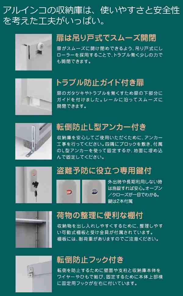 物置 屋外 おしゃれ 大型 ドライバー1本で組み立てオッケー！ (幅90奥行46.5高さ152) 可動棚板2枚付き FSW12G [スチール収納庫  スチールの通販はau PAY マーケット - ホームセンターセブン | au PAY マーケット－通販サイト