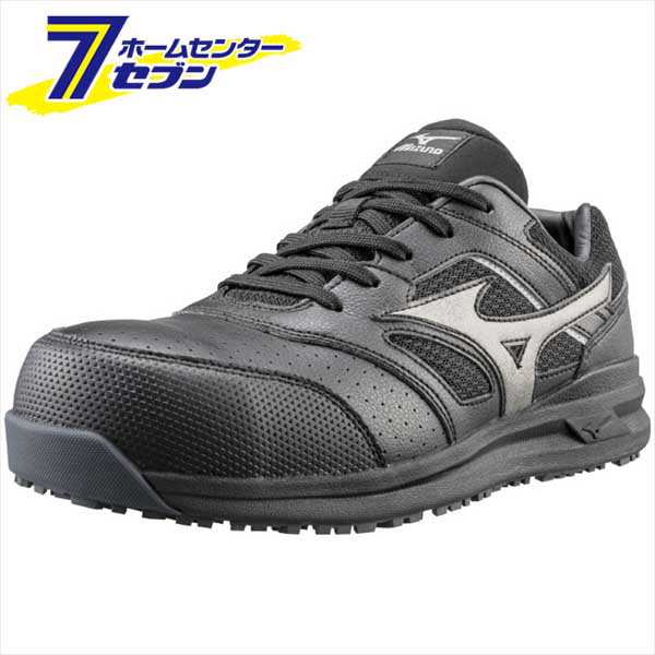 mizuno ミズノ ワークシューズ オールマイティ ALMIGHTY LSII 11L 27.0cm ブラック×ダークシルバー  F1GA210009[安全靴 プロテクティブス｜au PAY マーケット