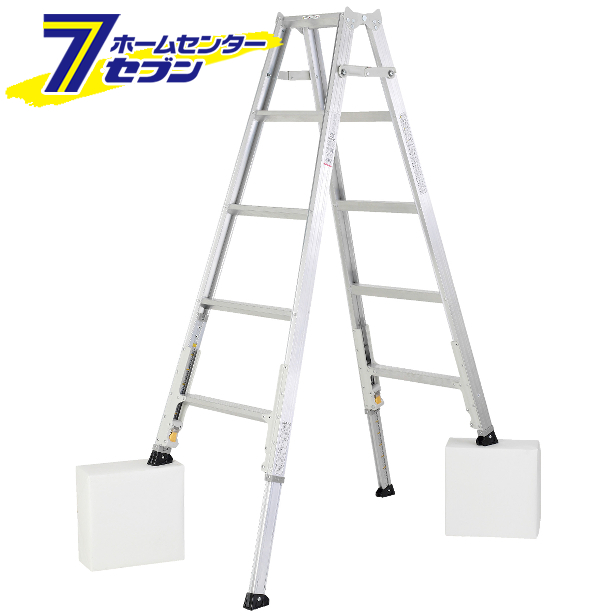 伸縮脚付専用脚立 約180cm KARU180 アルインコ [軽量 ダブルロック付き]の通販は