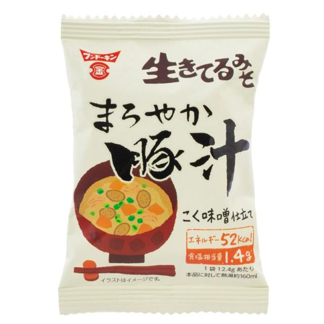 味噌汁 インスタント フリーズドライ 生きてるまろやか豚汁