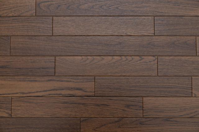 水拭きできるクッションフロア 約182×300cm ダーク 萩原 [抗ウイルス 抗菌 防カビ DIY お手入れ簡単]