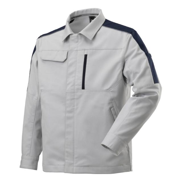 ワークジャケット ライトグレー XL ユニセックス F2JE158104XL ミズノ