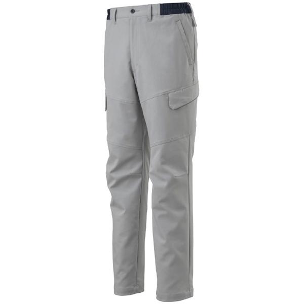 ワークパンツ ライトグレー S ユニセックス F2JF158104S ミズノ [通年向け ズボン ボトムス sサイズ gray 制電素材 綿混 ストレッチ素材 ミズノワーキング 機能性ウェア mizuno ]