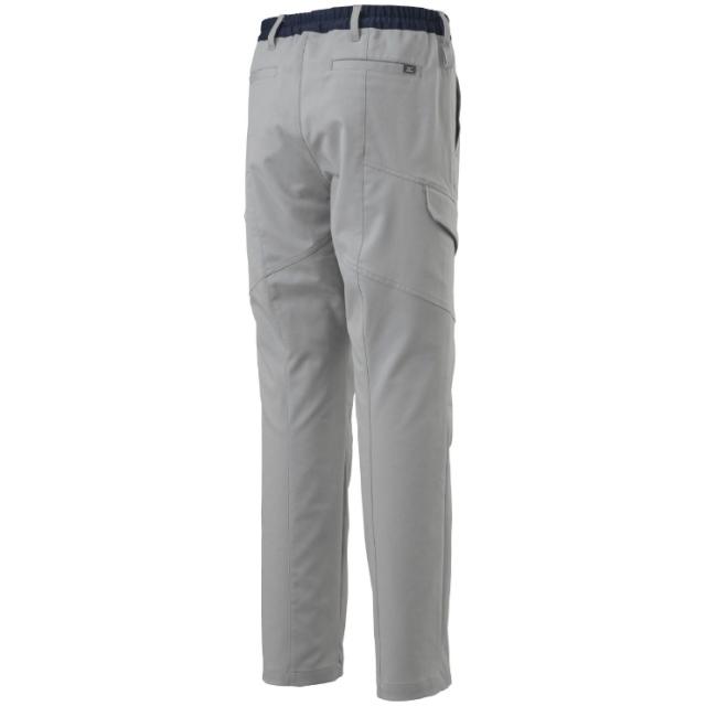 ワークパンツ ライトグレー M ユニセックス F2JF158104M ミズノ [通年向け ズボン ボトムス mサイズ gray 制電素材 綿混 ストレッチ素材 ミズノワーキング 機能性ウェア mizuno ]