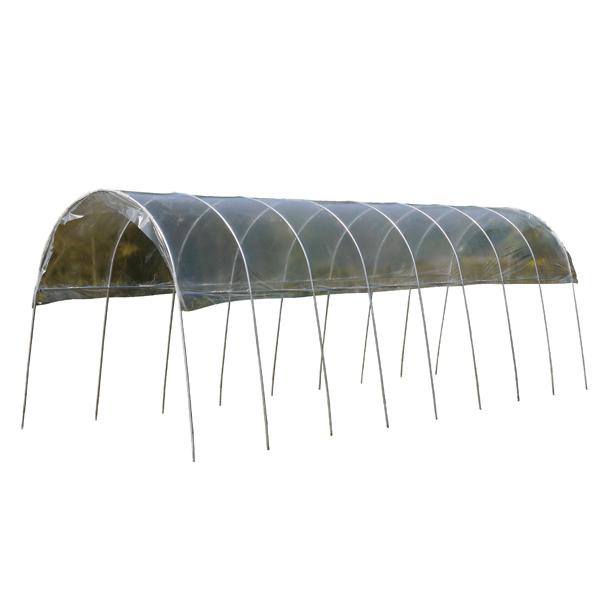 雨よけハウス 2畝用 AM2270型 南栄工業 [園芸用品 ビニールハウス 園芸温室 組立式 ナンエイ]