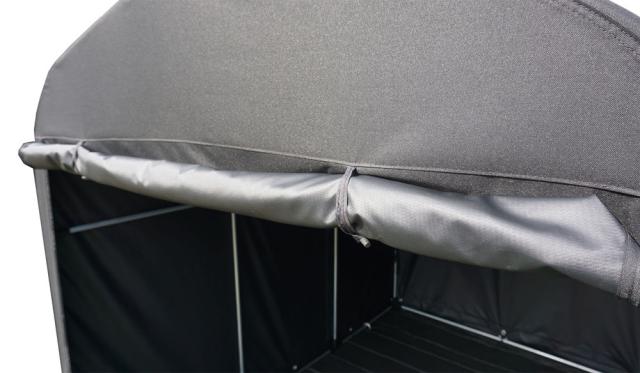サイクルハウス 一式 2台用QUICK 南榮工業 [パイプ倉庫 簡易倉庫 