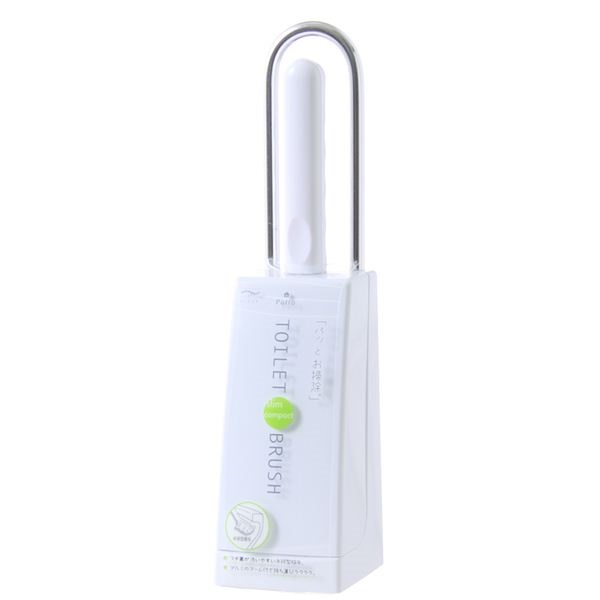 スリム コンパクトトイレケース付 TP001 アイセン [トイレブラシ トイレスポンジ ケース付き お掃除用品 トイレ掃除 便器ブラシ aise]