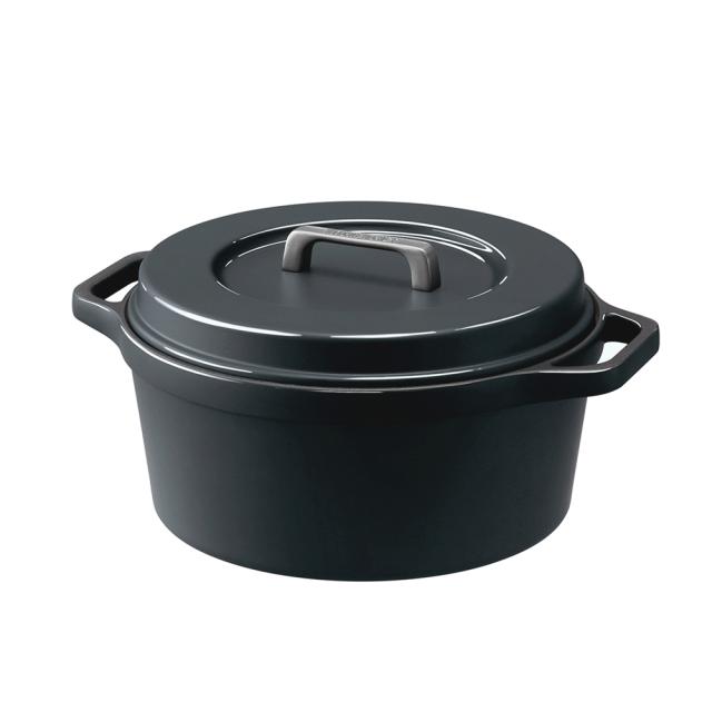 無加水鍋 COTOCO チャコールグレー MKSN-S24 アイリスオーヤマ [両手鍋 おしゃれ 鍋 なべ 無加水調理 調理 料理 IH IH対応 ガス ガスコンロ 調理器具] 8,782円