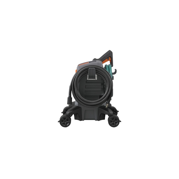 高圧洗浄機 オレンジ FBN-701-D アイリスオーヤマ [18点セット 高圧洗浄 キャスター付き コンパクト小型 軽量 超強力 13.5MPa 節水 時短 高圧 水道直結式 洗車 掃除 IRIS]