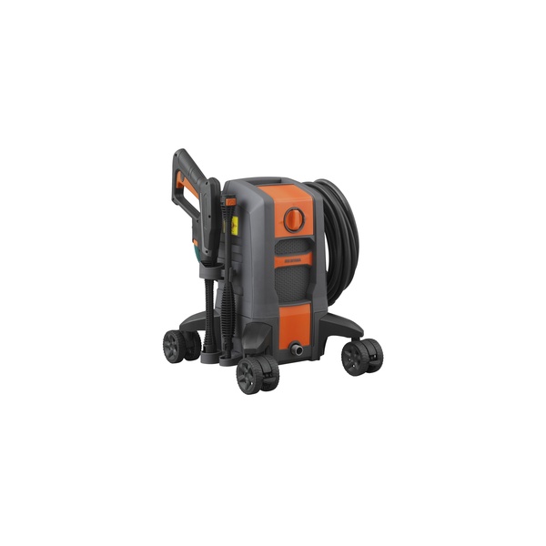 高圧洗浄機 オレンジ FBN-701-D アイリスオーヤマ [18点セット 高圧洗浄 キャスター付き コンパクト小型 軽量 超強力 13.5MPa 節水 時短 高圧 水道直結式 洗車 掃除 IRIS]