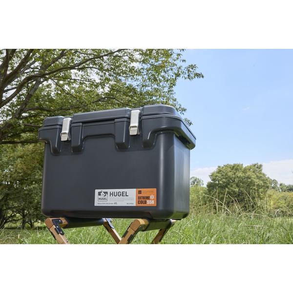 HUGEL 真空断熱クーラーボックス 20L チャコールグレー VITC