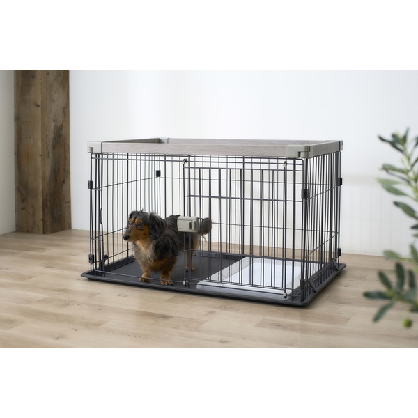 アイリスオーヤマ 犬 ケージ ウッディサークル アッシュグレー 小型犬用 犬 ケージ サークル アッシュグレー Amazon.co.jp: アイリスオーヤマ