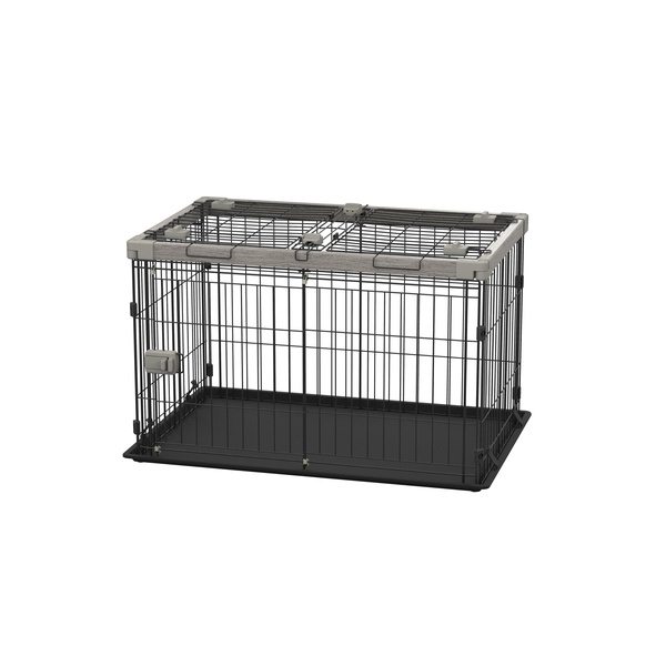 犬 ケージ サークル アッシュグレー Amazon.co.jp: アイリスオーヤマ