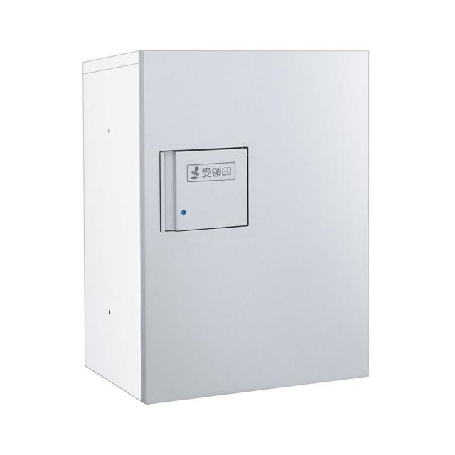 宅配ボックス プッシュ錠タイプ 捺印装置付扉 (ホワイト/シルバーメタリック) TBX-F1N-WM  商品単品販売 tbx-f1n-wm ダイケン [宅配BOX の通販は