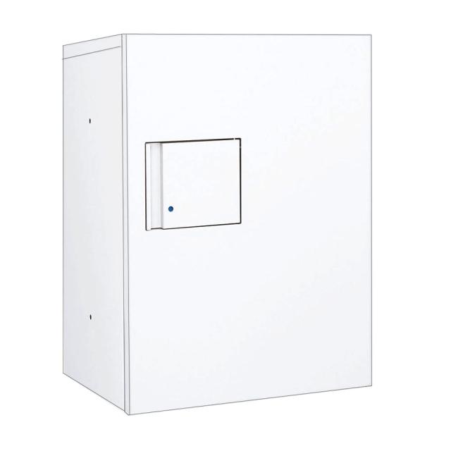 宅配ボックス プッシュ錠タイプ 標準扉 (ホワイト) TBX-F1S-WW 商品単品販売 tbx-f1s-ww ダイケン [宅配BOX 完成品 Sボックス 1段仕様 防滴 100サイズ荷物対応 DAIKEN 白]