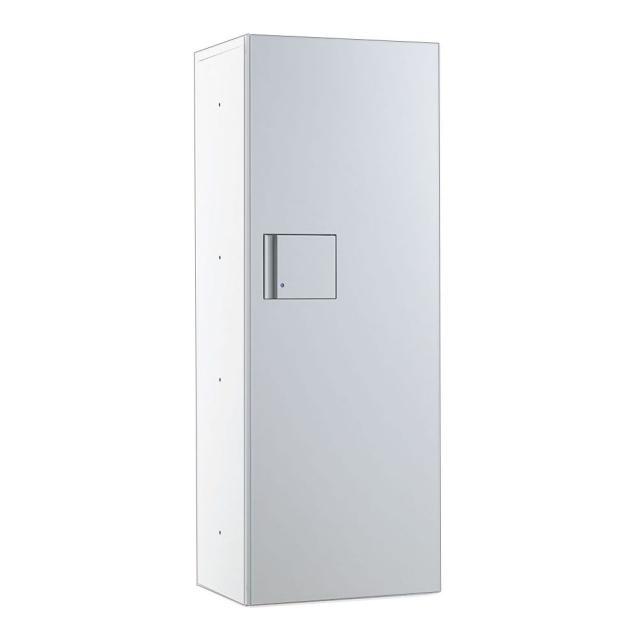 宅配ボックス プッシュ錠タイプ 標準扉 (ホワイト/シルバーメタリック) TBX-F2L-WM 商品単品販売 tbx-f2l-wm ダイケン [宅配BOX 完成品 1段仕様 防滴 160サイズ荷物対応 DAIKEN 白 銀]